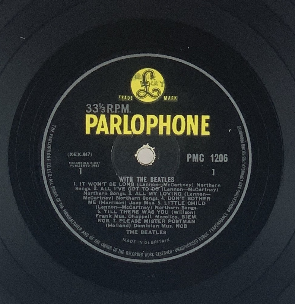 Beatles,The – With The Beatles [1ª edição UK] (LP usado